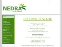 Tablet Screenshot of nedra.org